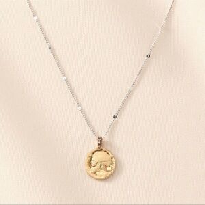 Stella & Dot | Necklace | Heritage Coin Mini